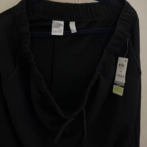 Black Womens sweat pants